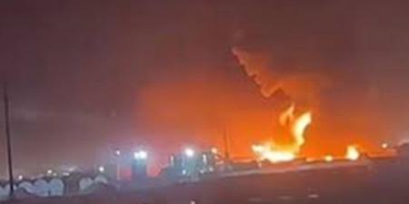 بالبلدي : حريق هائل يلتهم مصفاة نفط في كردستان العراق