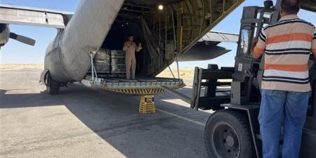 بالبلدي : مطار العريش يستقبل 3 طائرات إغاثية تحمل مساعدات إلى أهالي غزة