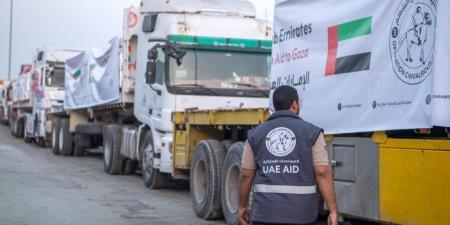 بالبلدي : دخول
4
قوافل
مساعدات
إماراتية
إلى
غزة
تحمل
740
طناً
من
الطرود
الغذائية
