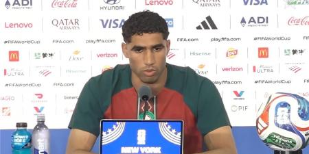 بالبلدي : أشرف
      حكيمي
      لـ
      البرازيل:
      نعرفكم
      جيدًا..
      وجماهيرنا
      ستتفوق
      عليكم