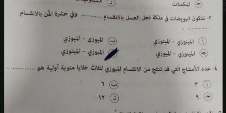 بالبلدي : لليوم
      الثامن|
      تداول
      امتحان
      أحياء
      تالته
      ثانوي
      أزهر
      2026
      علمي
      «صفحات
      الغش»