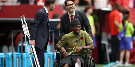 بالبلدي: لقطة مونديالية.. لاعب كندا المصاب يدعم زملائه داخل الملعب من على كرسي متحرك