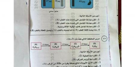 بالبلدي : الثانوية
العامة
2026..
أسئلة
وإجابات
امتحان
مادة
الكيمياء