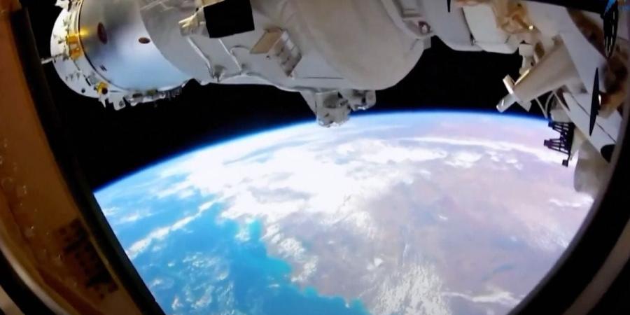 بالبلدي: طاقم محطة الفضاء الصينية يشارك بعض المناظر الخلابة من الفضاء