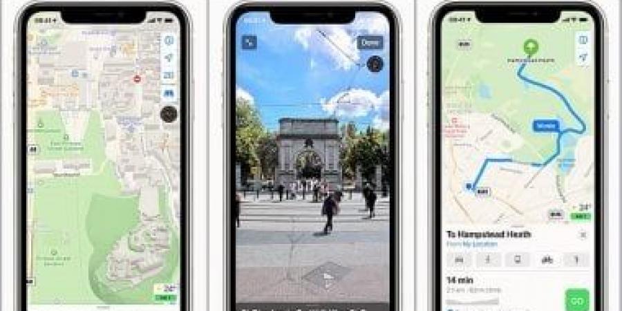 بالبلدي: خرائط أبل تحصل على مسارات مخصصة مع iOS 18