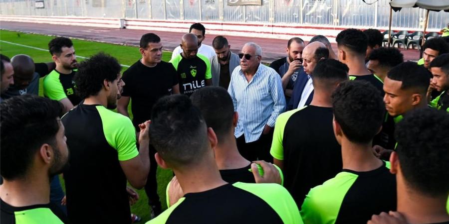 بالبلدي : تفاصيل جلسة حسين لبيب مع لاعبي وجهاز الزمالك بعد الفوز على الأهلي