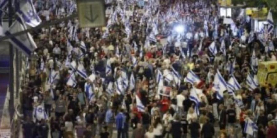 تل أبيب تشهد اليوم أضخم مظاهرات احتجاجية في إسرائيل منذ السابع من أكتوبر