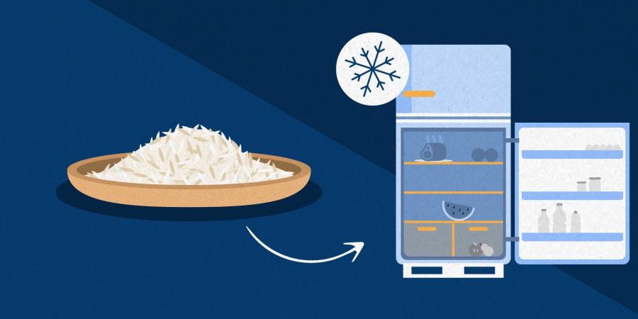 belbalady قبل نمو البكتيريا.. ما المدة المناسبة للاحتفاظ بالأرز المطبوخ بالبراد؟