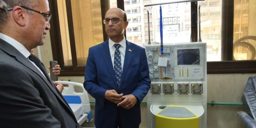 بالبلدي: رئيس جامعة أسيوط يفتتح وحدة طب الحالات الحرجة بقسم الأمراض الباطنة