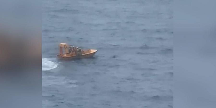 بالبلدي: شاهد.. أب يقفز في المحيط لإنقاذ ابنته بعد سقوطها من سفينة سياحية لديزني