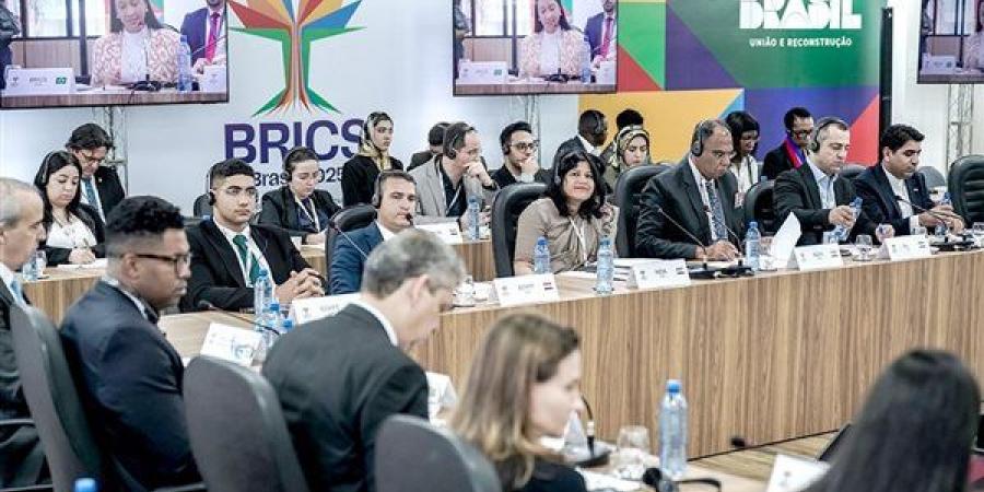 بالبلدي: الطالب
      أدهم
      حسنين
      يمثل
      الجامعة
      الألمانية
      بالقاهرة
      في
      قمة
      شباب
      البريكس
      بالبرازيل
