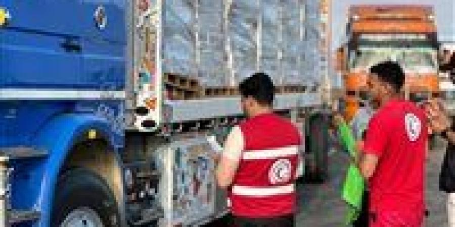 بالبلدي: الهلال
      الأحمر
      المصري
      يطلق
      قافلة
      «زاد
      العزة
      214»
      محملة
      بأكثر
      من
      2100
      طن
      مساعدات
      لغزة