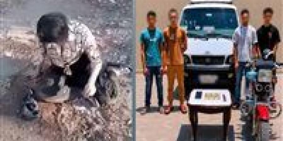 بالبلدي: ضبط
      4
      ذئاب
      بشرية
      لإختطافهم
      سيدة
      والتعدي
      عليها
      بأبو
      النمرس