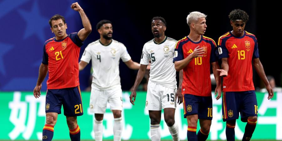 بالبلدي: المونديال.. خسارة ثقيلة للمنتخب السعودي أمام الماتادور الإسباني