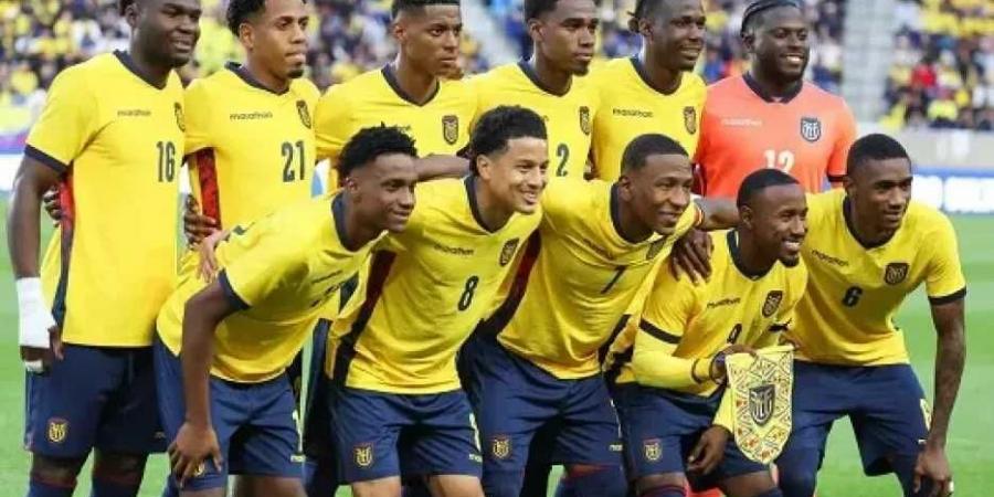تشكيل
      الإكوادور
      لمواجهة
      ألمانيا
      في
      كأس
      العالم