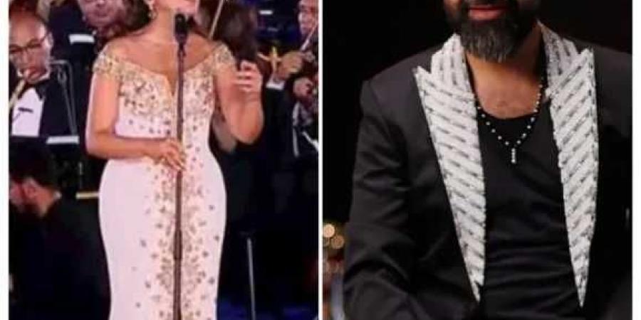 بصوت
      أنغام
      وتوزيع
      خالد
      عويضه..
      النشيد
      الوطني
      المصري
      يخطف
      الأنظار
      في
      حضور
      الرئيس
      السيسي