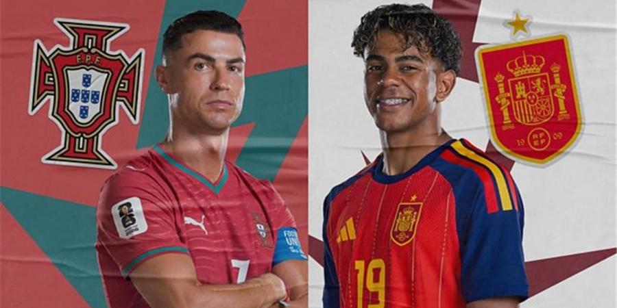 بالبلدي : موعد
      والقنوات
      الناقلة
      لمباراة
      البرتغال
      وإسبانيا
      اليوم
      في
      كأس
      العالم..
      والمعلقين