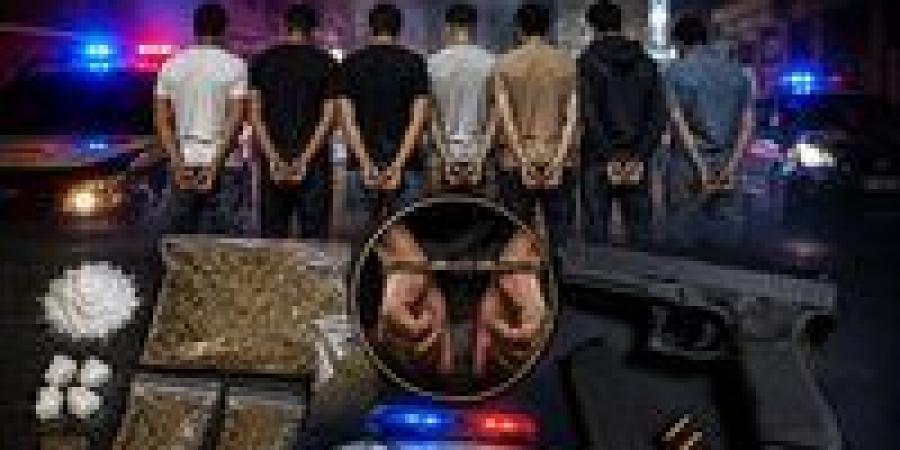 بالبلدي: ضبط
      7
      متهمين
      بحوزتهم
      مواد
      مخدرة
      وسلاح
      ناري
      في
      حملات
      أمنية
      بحلوان