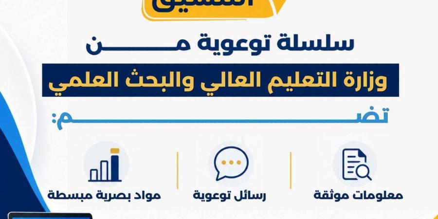 بالبلدي : إطلاق
      سلسلة
      "اعرف"
      لتوعية
      طلاب
      الثانوية
      العامة
      قبل
      بدء
      التنسيق
      الإلكتروني
      (إنفوجراف)