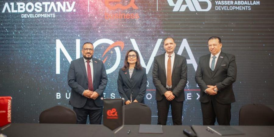 بالبلدي : البستاني
      للتطوير
      العقاري
      وياسر
      عبد
      الله
      للتطوير
      العقاري
      (YAD)
      توقعان
      اتفاقيتي
      تعاون
      مع
      e&
      business
      التابعة
      لشركة
      إي
      آند
      مصر
      ومكتب
      SSE
      لمشروع
      “نوفا
      سكوير”